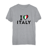 Kinder T-Shirt I LOVE ITALY