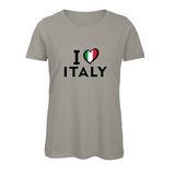 Damen T-Shirt I LOVE ITALY