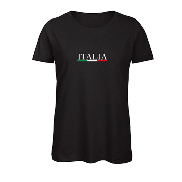 Damen T-Shirt ITALIA TRICOLORE!