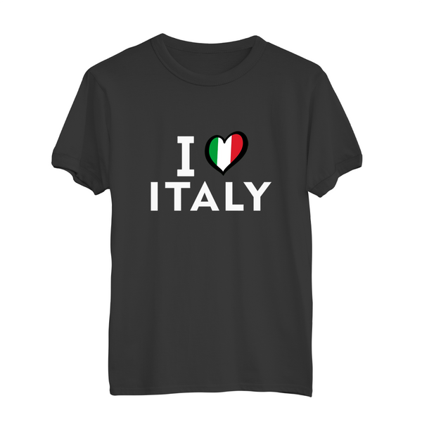Kinder T-Shirt I LOVE ITALY