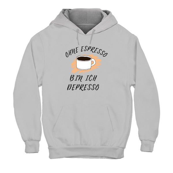 Hoodie Unisex Espresso - Depresso