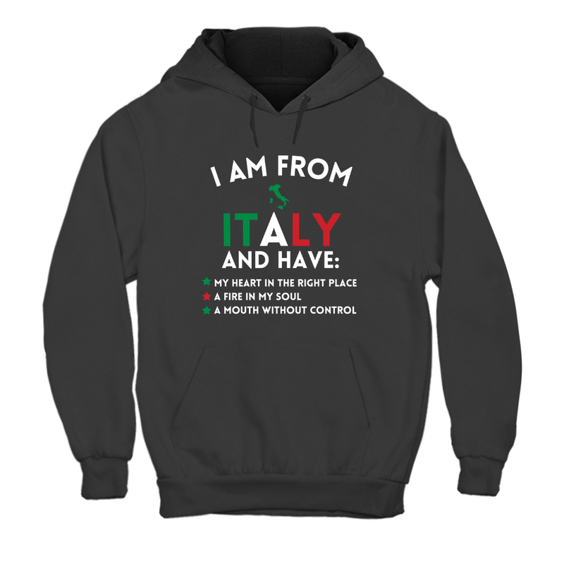 Hoodie Unisex I M FROM ITALY