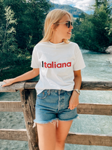 Damen T-Shirt Italiana