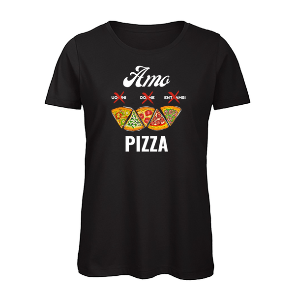 Damen T-Shirt AMO PIZZA