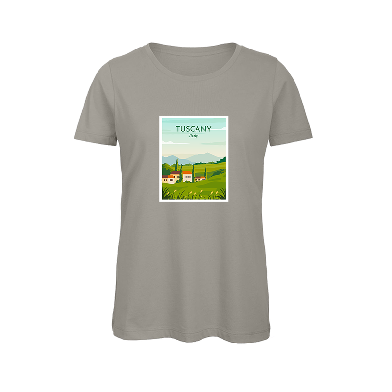 Damen T-Shirt Art Tuscany