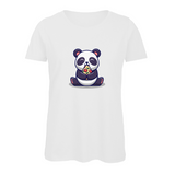 Damen T-Shirt Panda