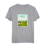 Herren T-Shirt Art Tuscany