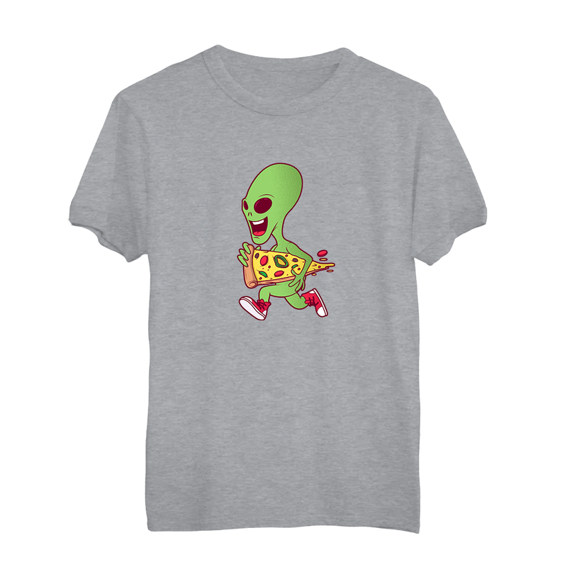 Kinder T-Shirt ufo pizza