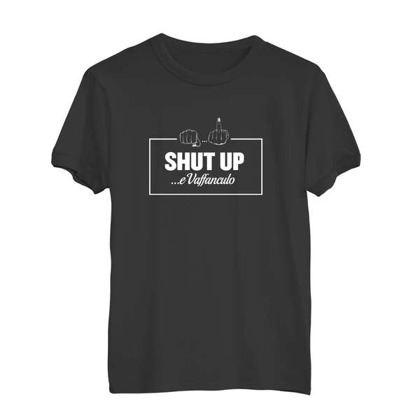 Herren T-Shirt Shut up e vaffanculo