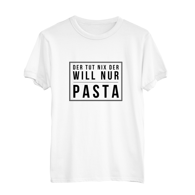 Herren T-Shirt Der tut nix der will nur Pasta