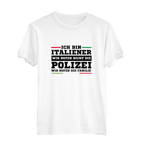 Herren T-Shirt Ich bin Italiener