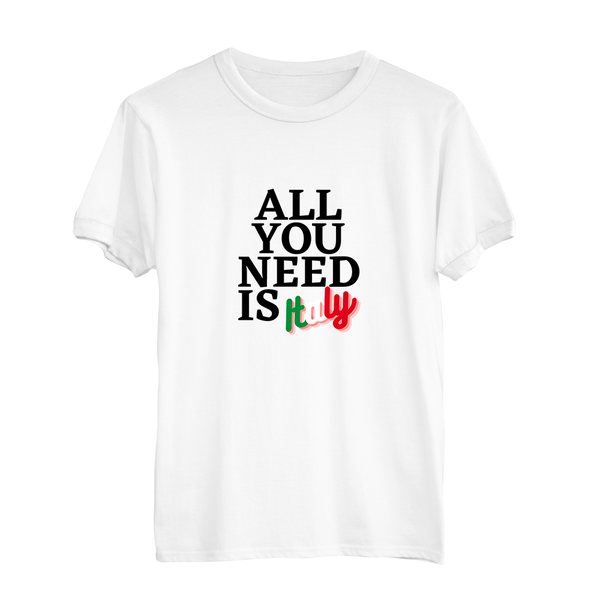 Herren T-Shirt All i need is Italy
