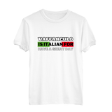Herren T-Shirt Vaffanculo is it Italian for have a great day