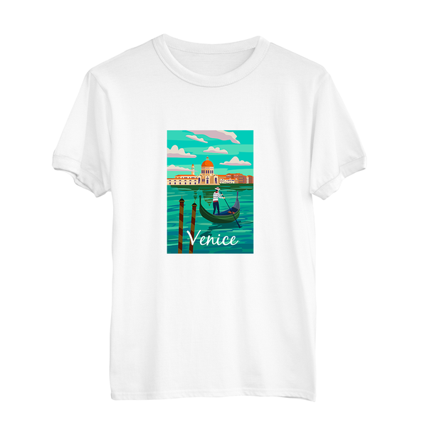 Herren T-Shirt Art Venice