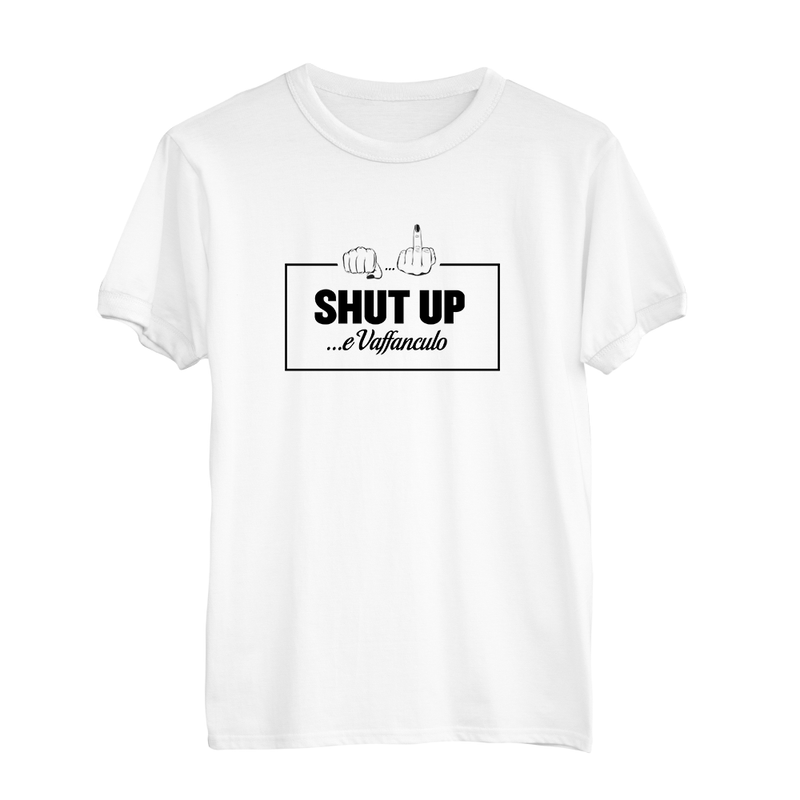 Herren T-Shirt Shut up e vaffanculo