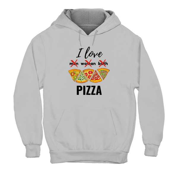 Hoodie Unisex I LOVE PIZZA