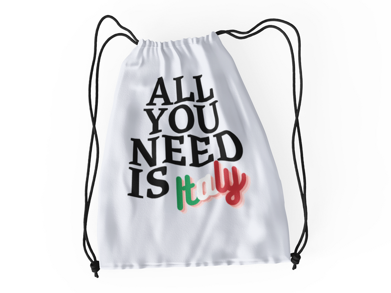 Rucksack All i need is Italy