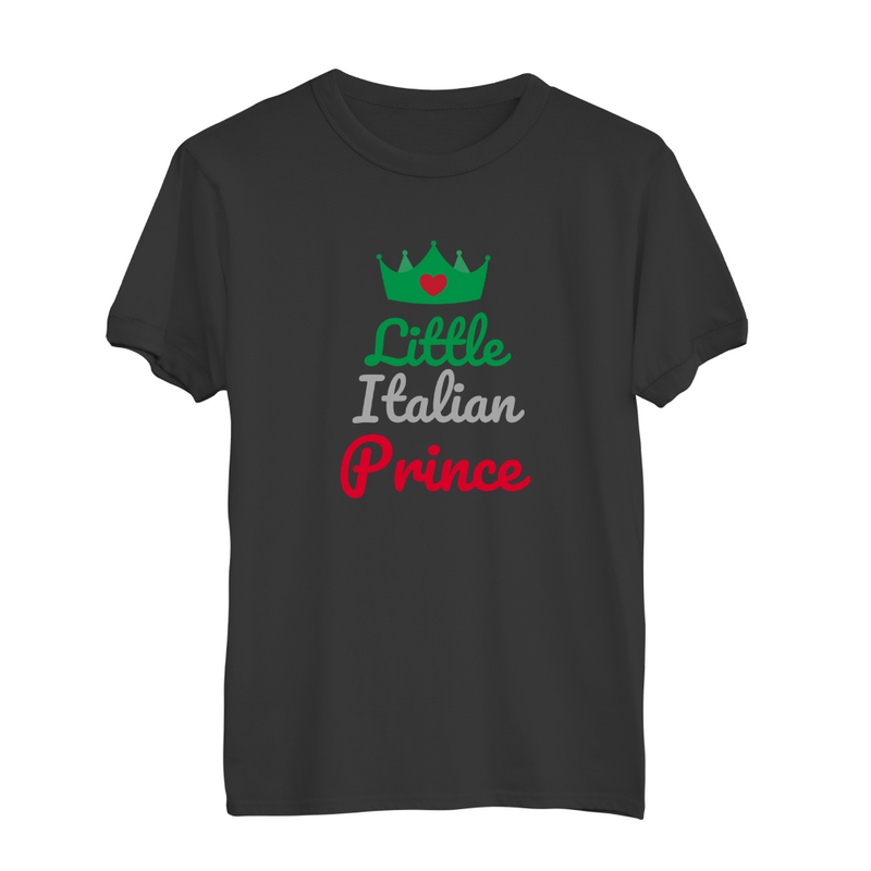 Kinder T-Shirt Little Italian Prince
