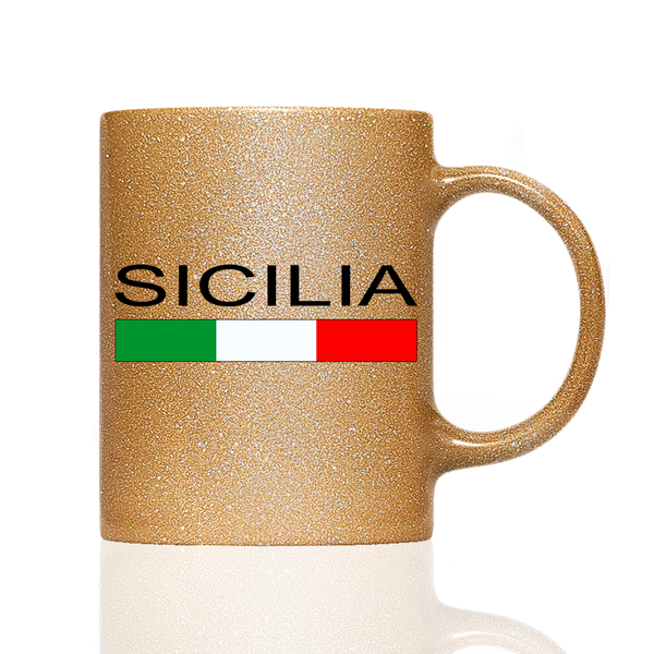 Tasse Glitzer Sicilia