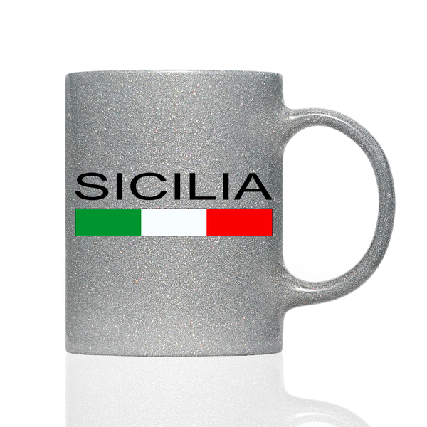 Tasse Glitzer Sicilia