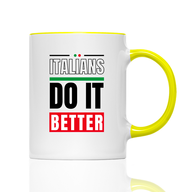 Tasse Italians do it better